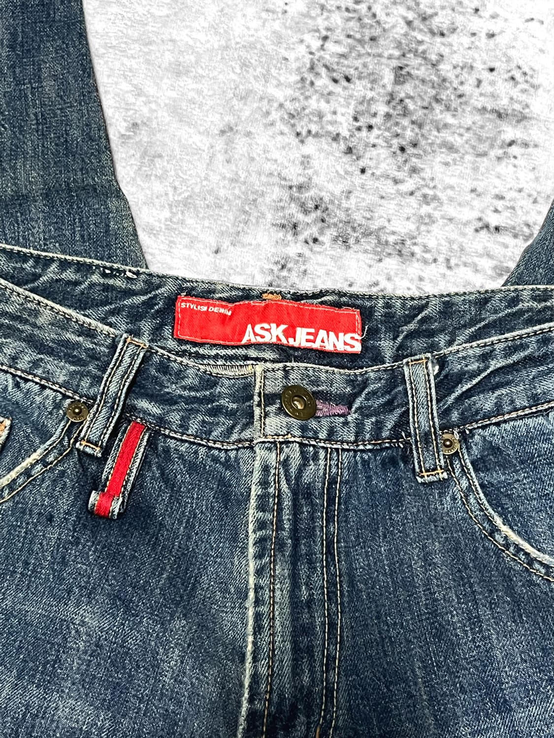 (ask) y2k punk graphic denim  상품이미지9