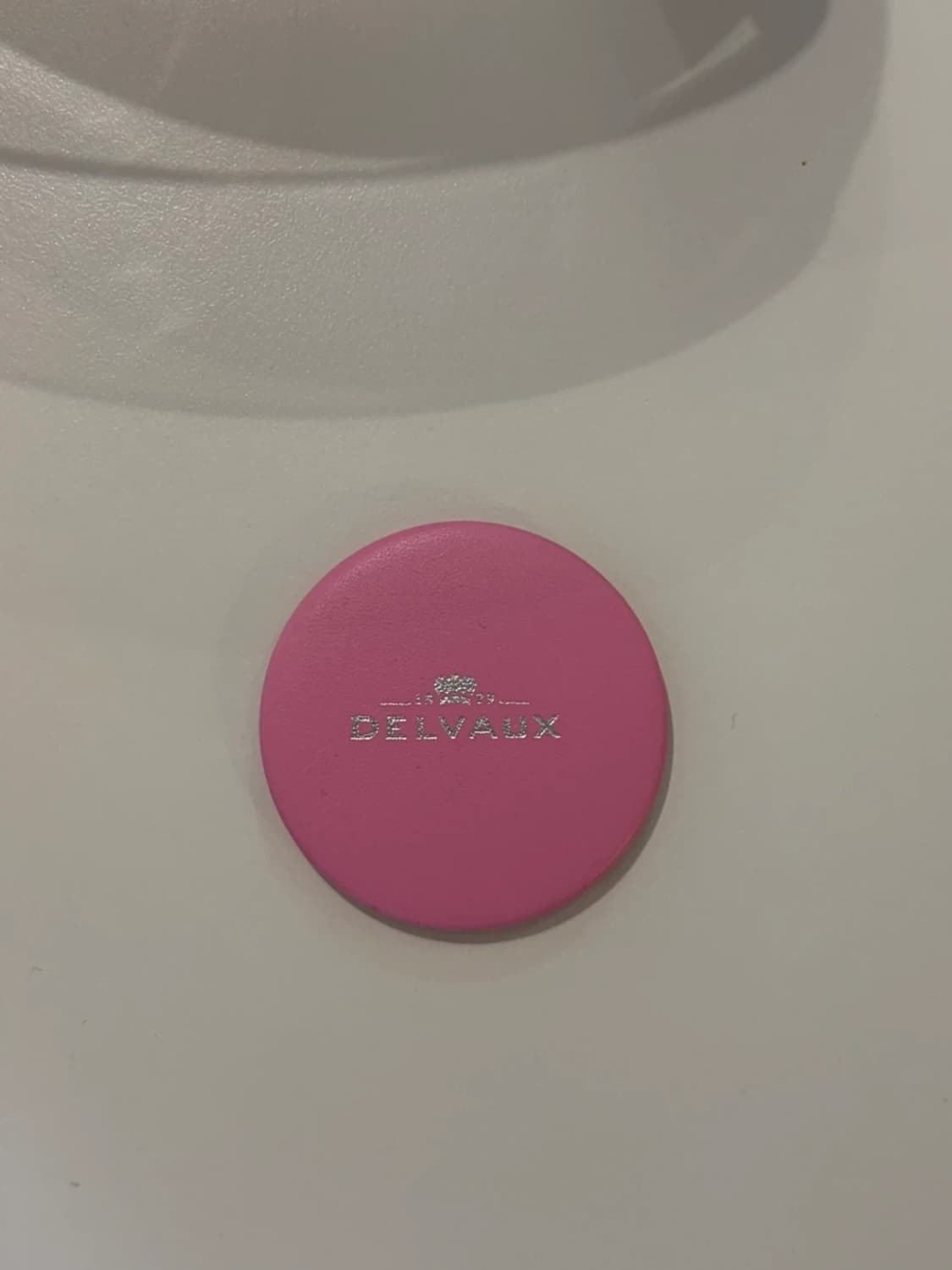 델보 미니 토트백 타이다이 핑크 화이트 상품이미지4