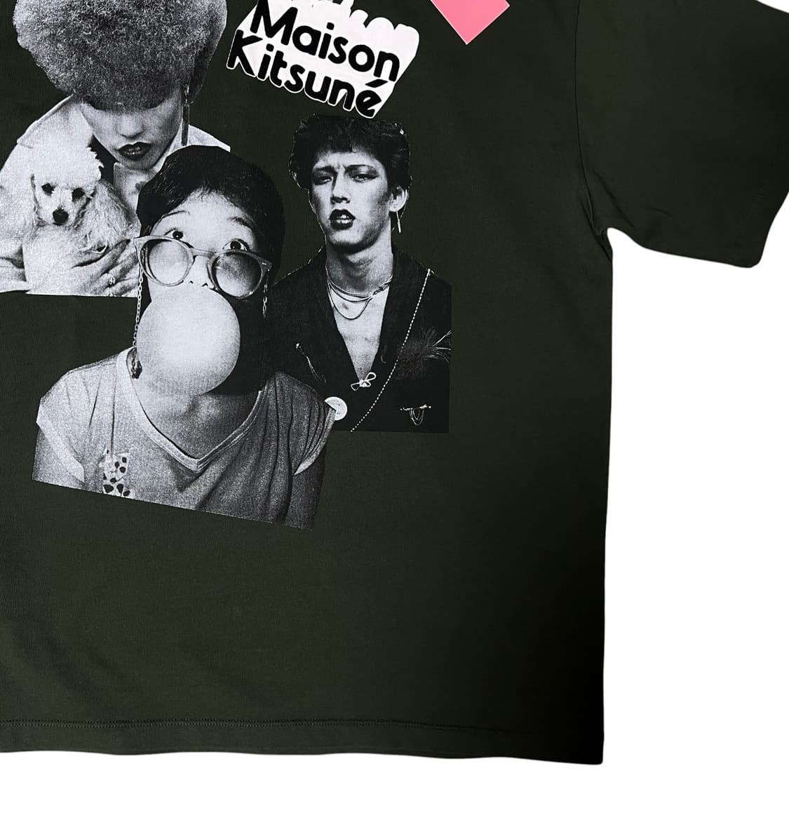 (새상품) 메종키츠네 그래픽 반팔티 상품이미지3