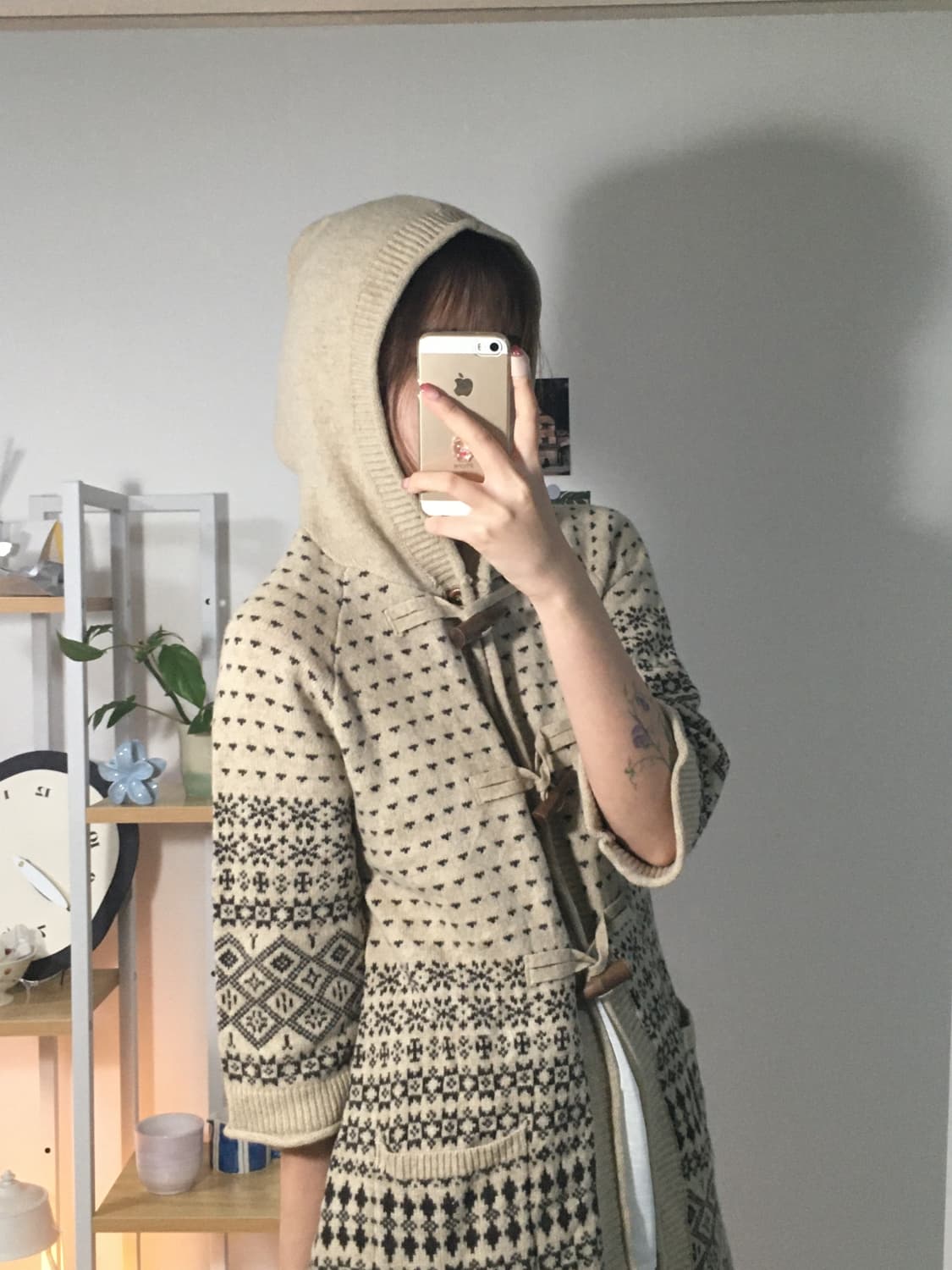 sm2 떡볶이 울 후디가디건  상품이미지4