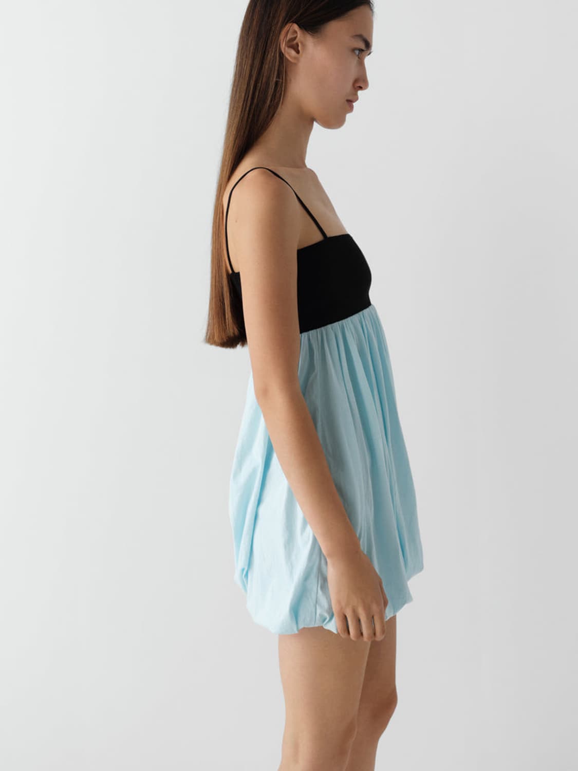 [M]기마구아스 Selina 미니 드레스/블루 상품이미지5