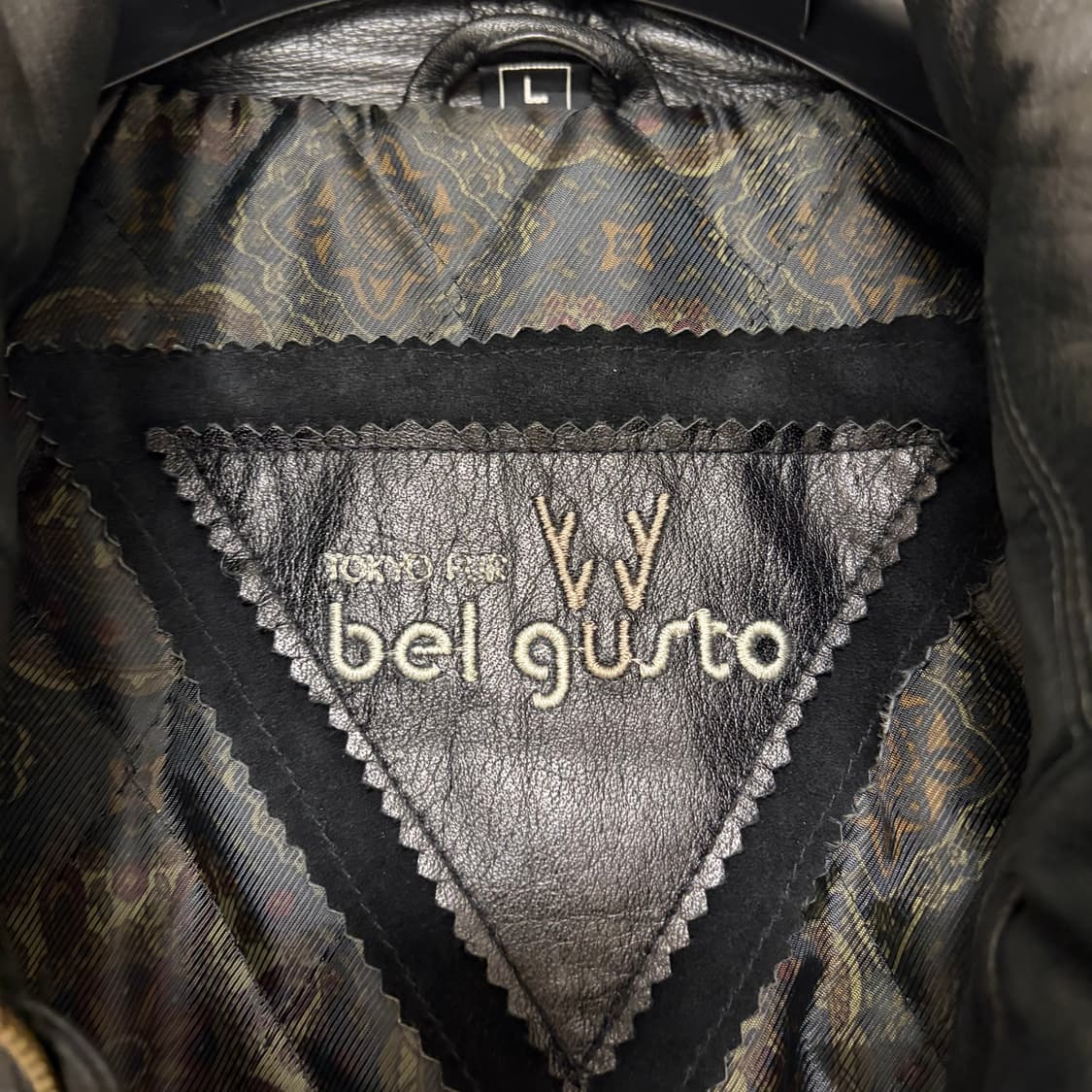 90s 빈티지 램스킨 레더 카코트 자켓 레더 자켓 L 상품이미지4