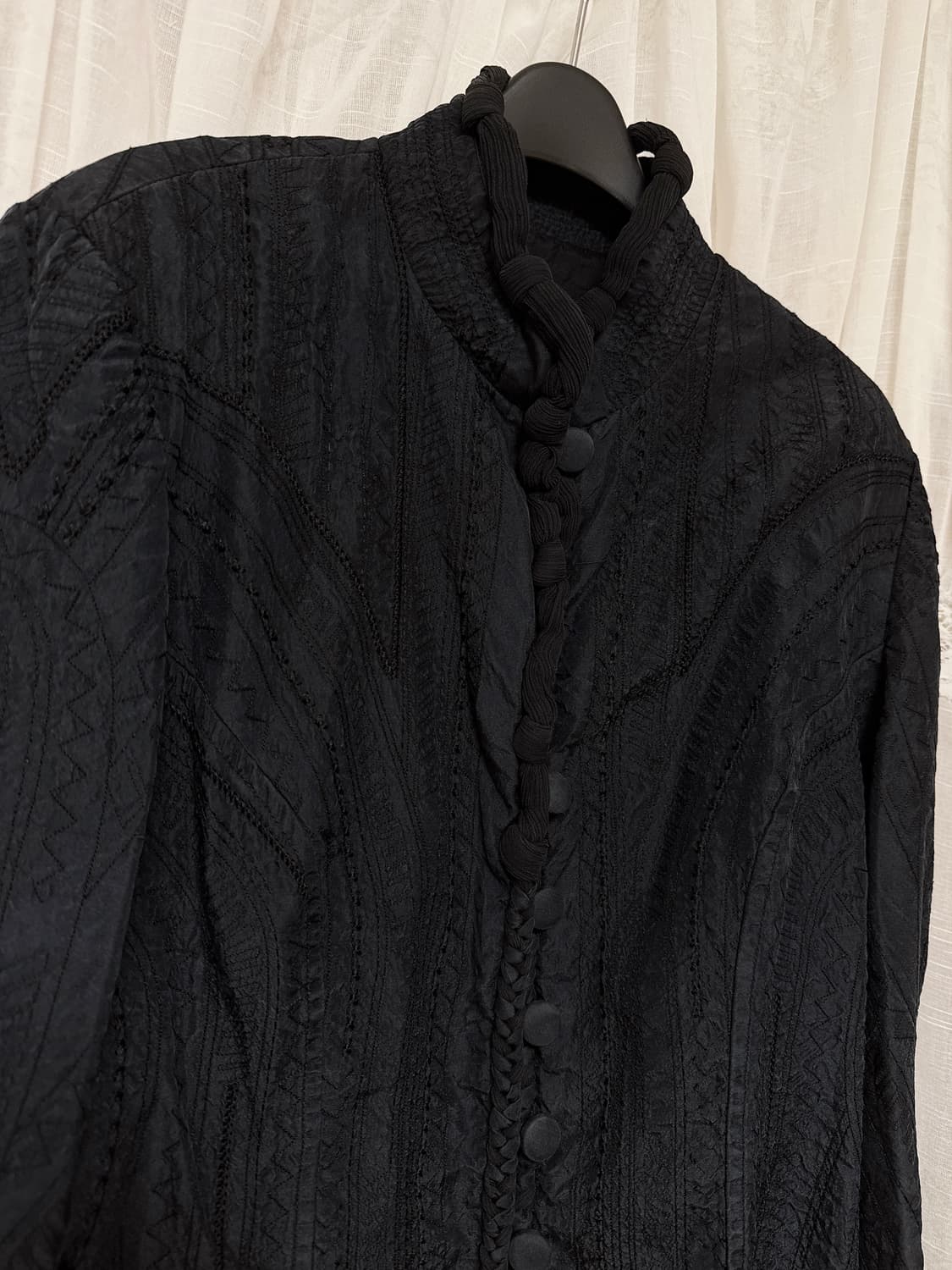 Oree 오르에 빈티지 실크 100% 자켓 vintage jacket 상품이미지6
