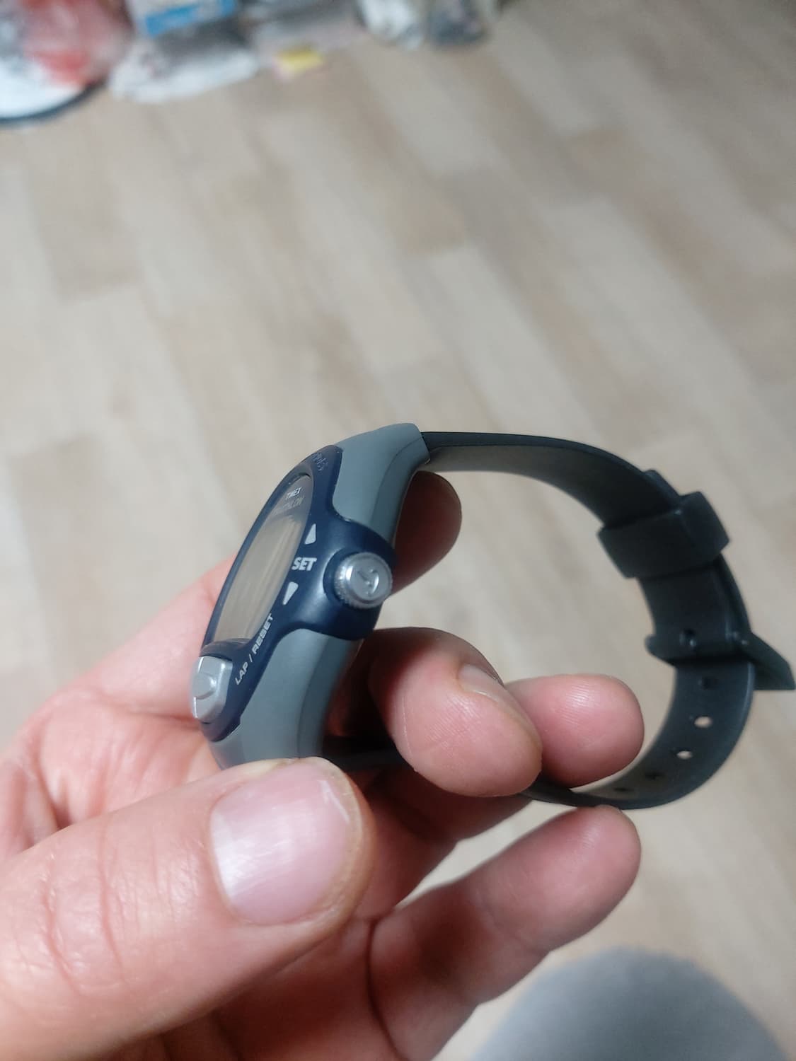 타이맥스 트라이애슬론 회색 디지털 시계 상품이미지3