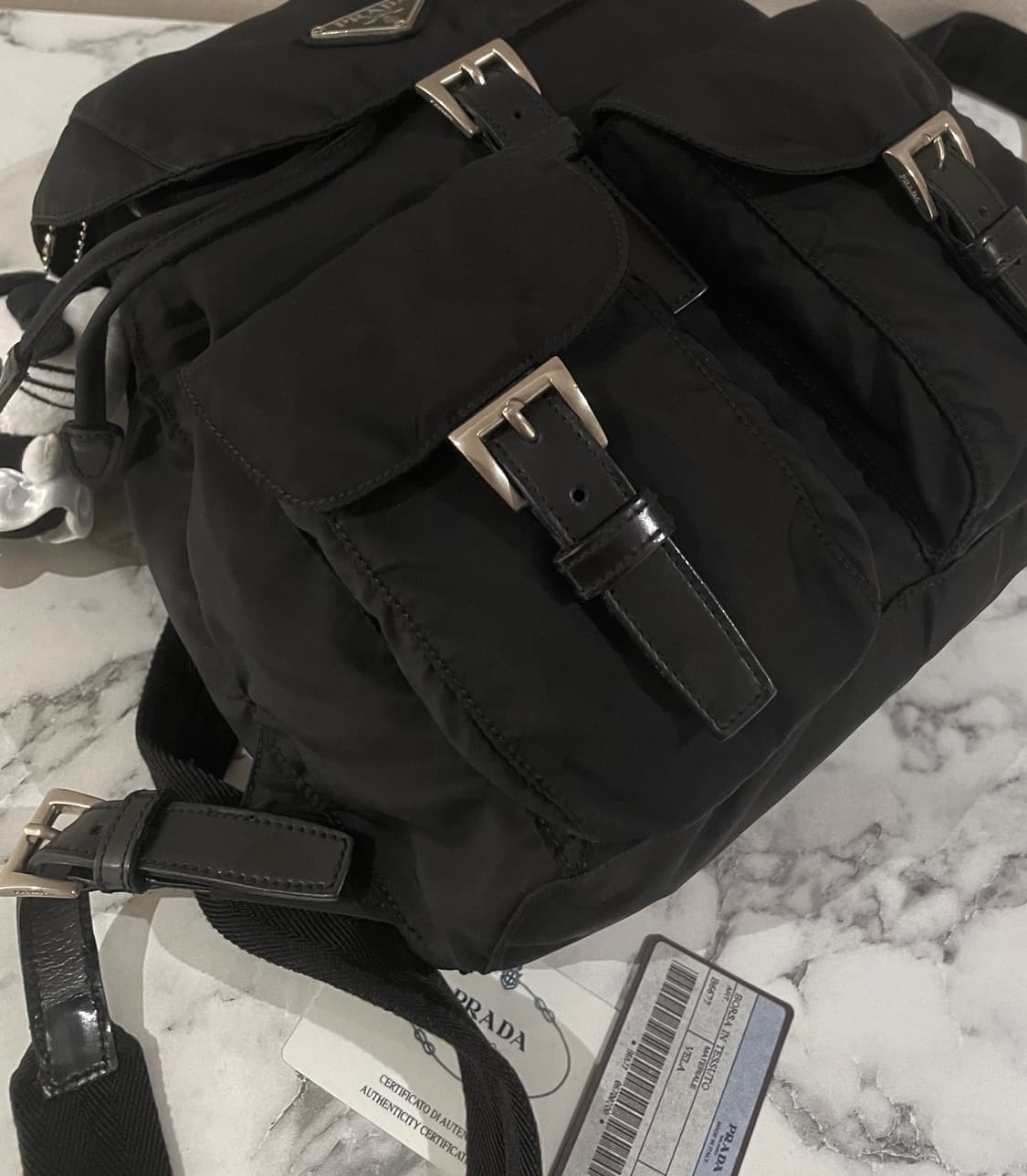 정품 프라다 백팩 스몰 상품이미지6