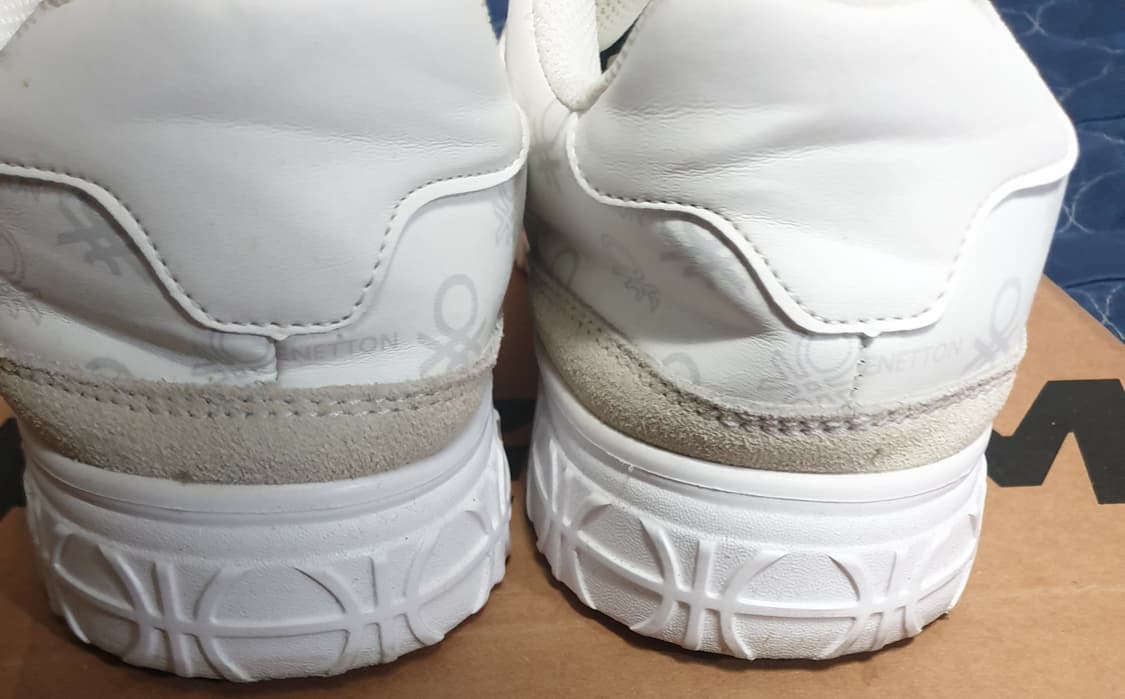 베네통 초경량 라이프 스니커즈 화이트 (270) 상품이미지4