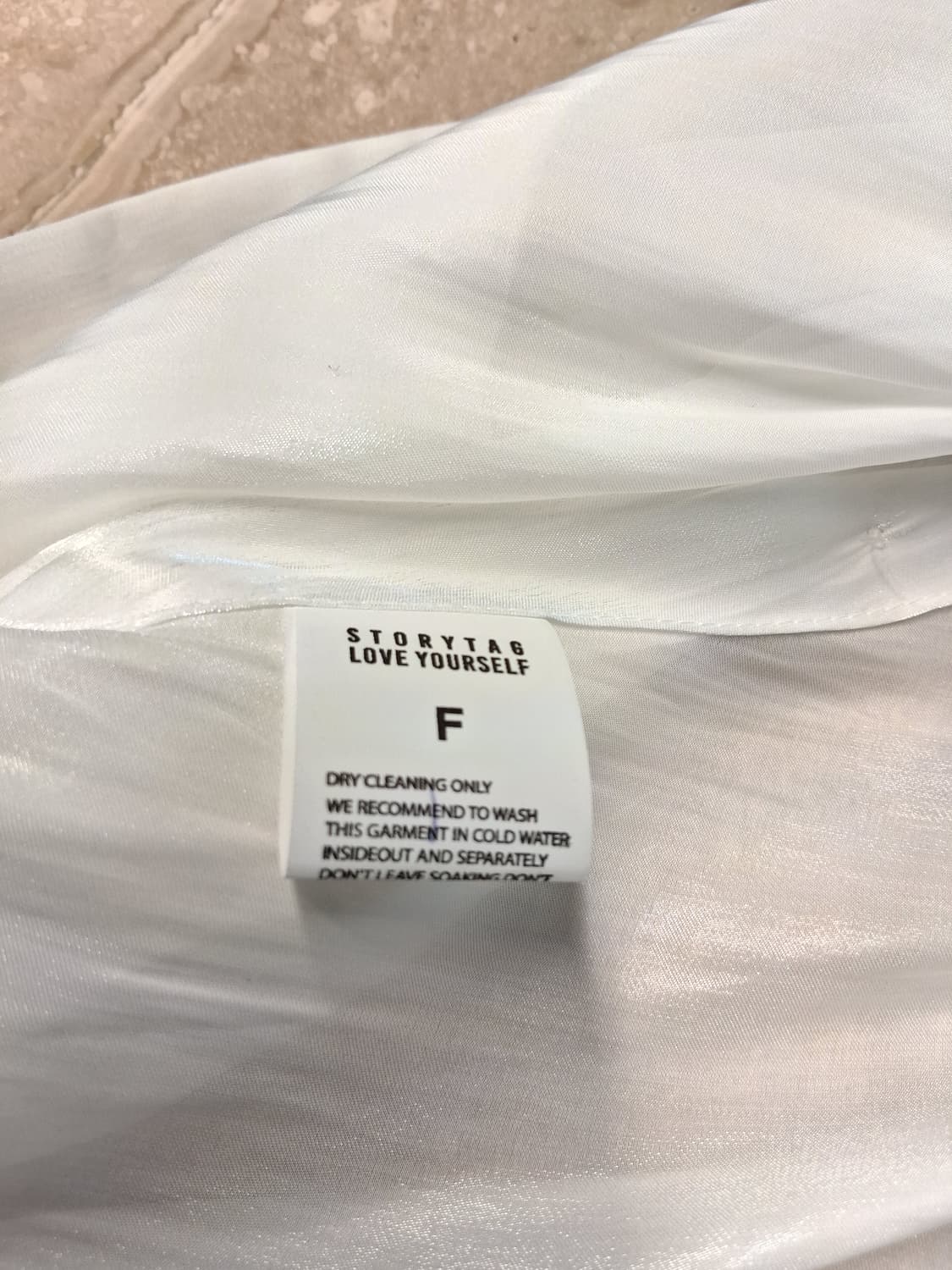 시스루 롱 셔츠 (새상품) 상품이미지8