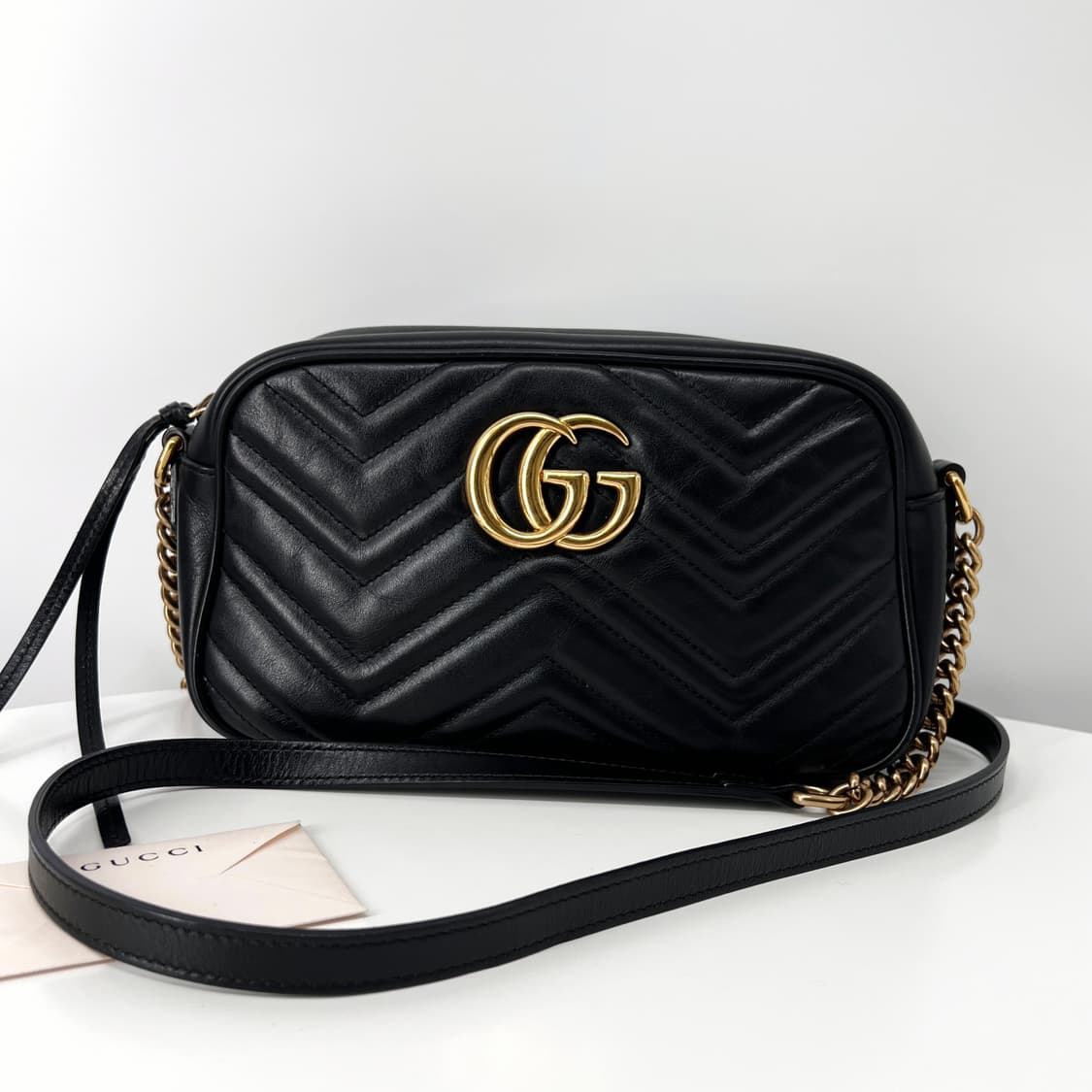 [감정완료] 구찌 GG 마몽 스몰 크로스백 & 숄더백 (447632) 상품이미지3