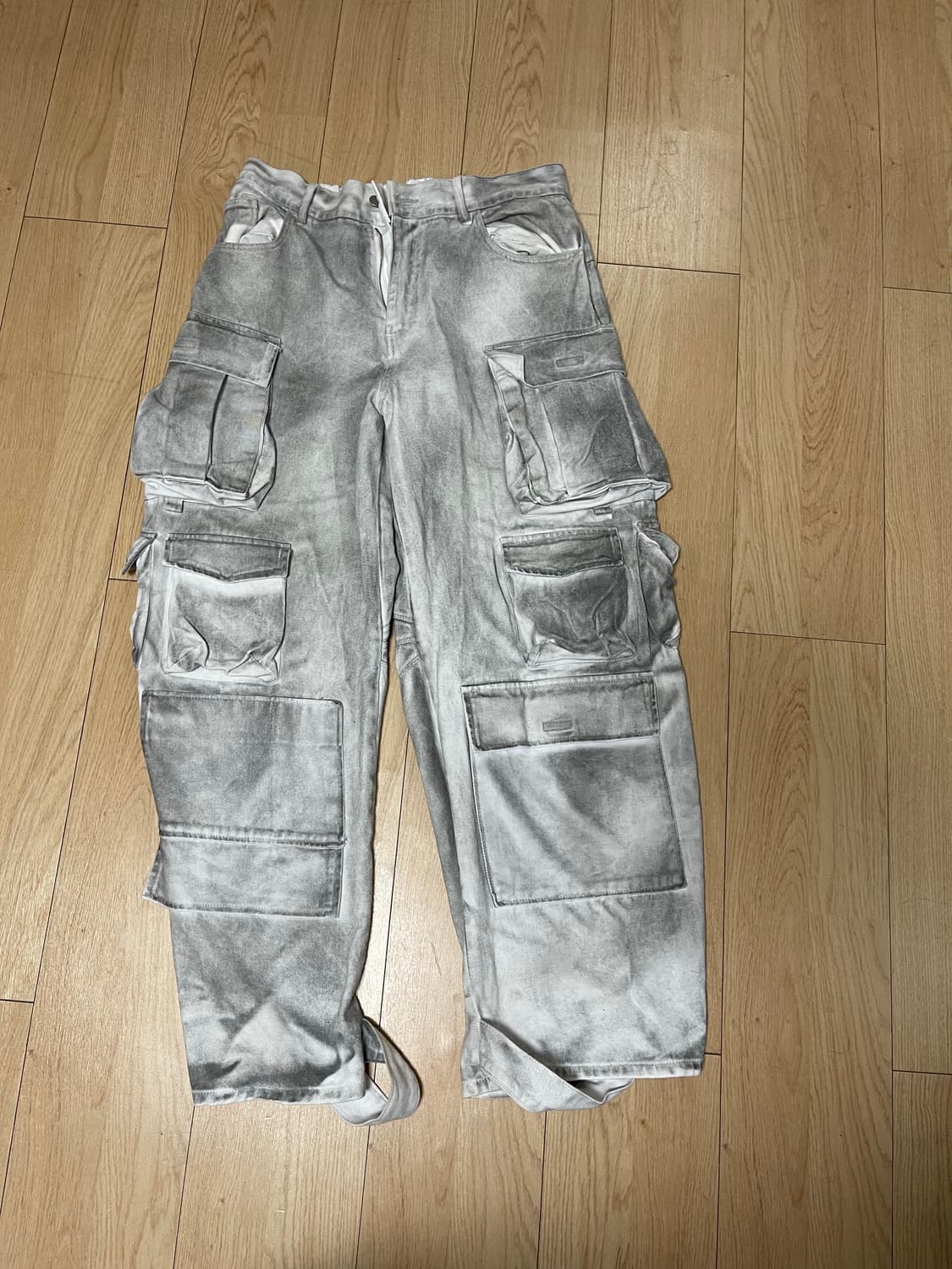 논플로어 더티카고팬츠 L 상품이미지1