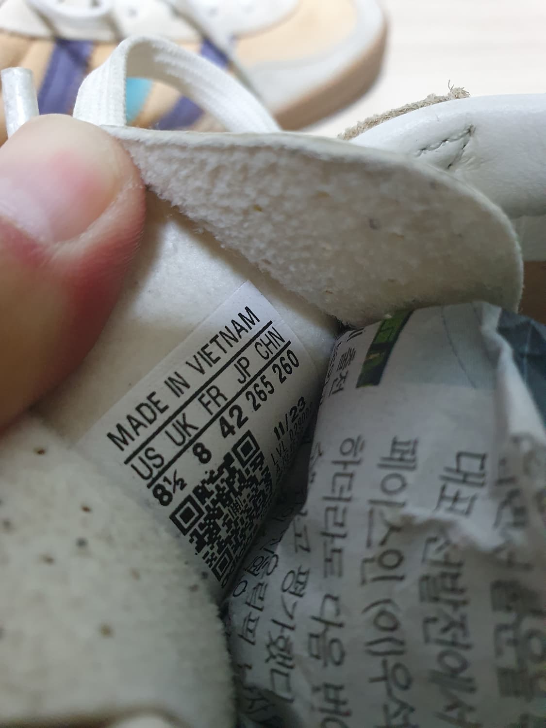 아디다스 가젤 스웨이드 스니커즈 265 상품이미지10