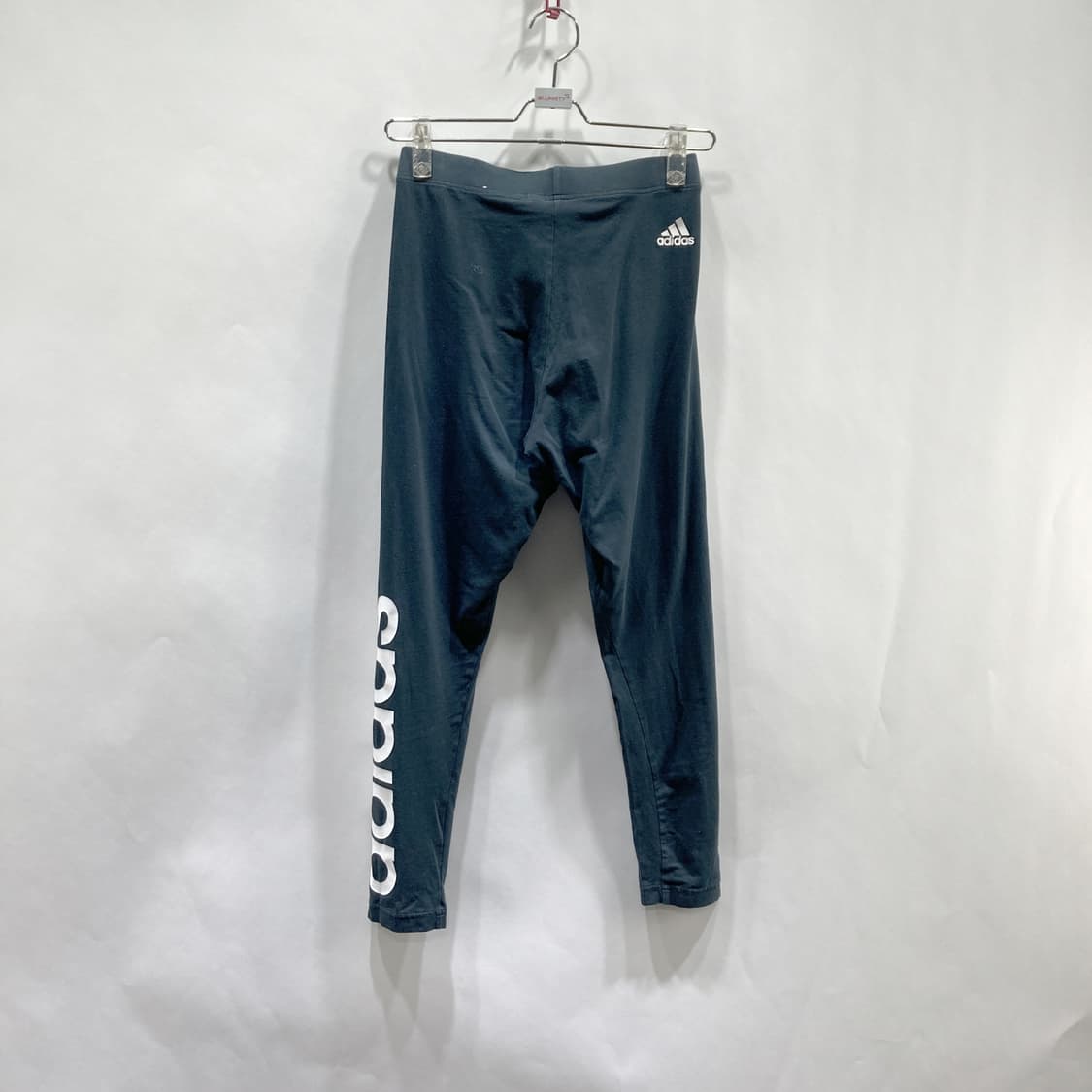 아디다스 여성스포츠면레깅스 블랙 M  상품이미지3