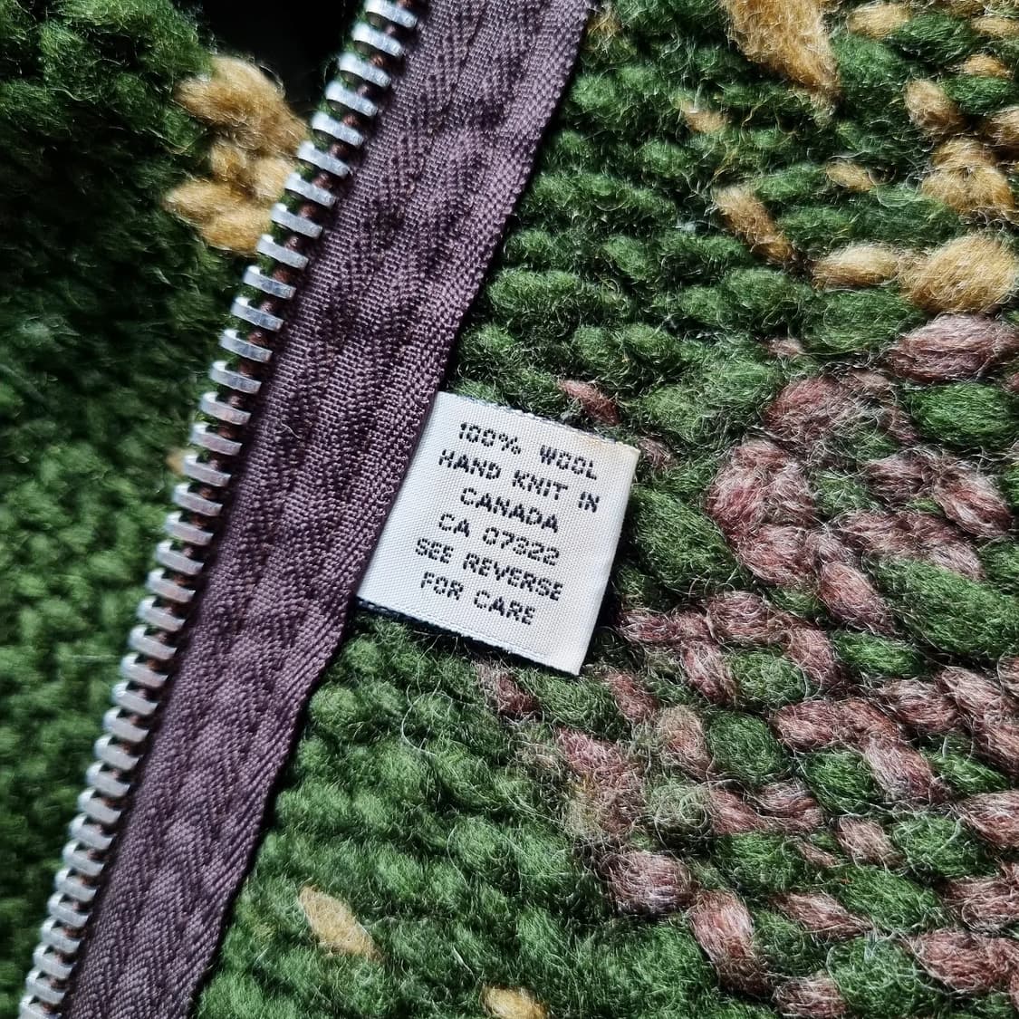 캐나디안 스웨터 컴퍼니 카모플라쥬 코위찬 가디건 105sz 상품이미지7