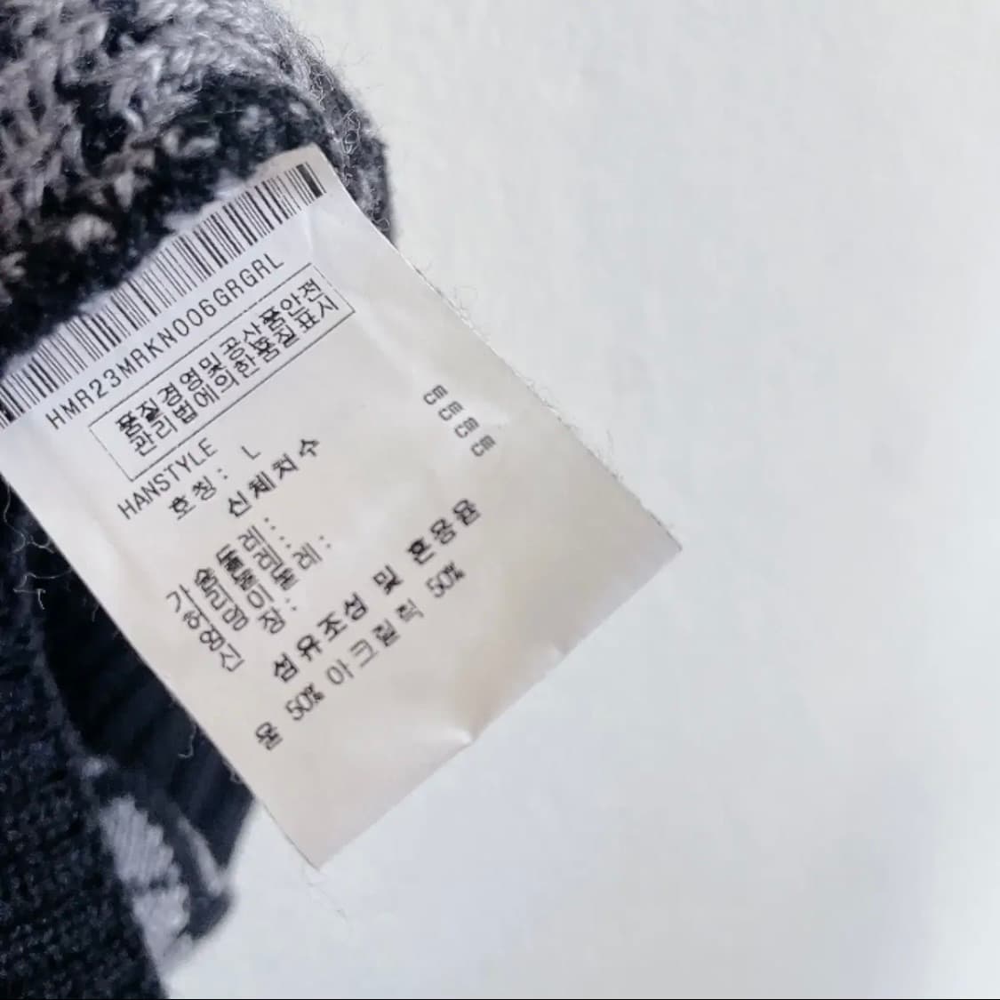 남성) 22SS 매너스 골프 체크 패턴 베스트 상품이미지6