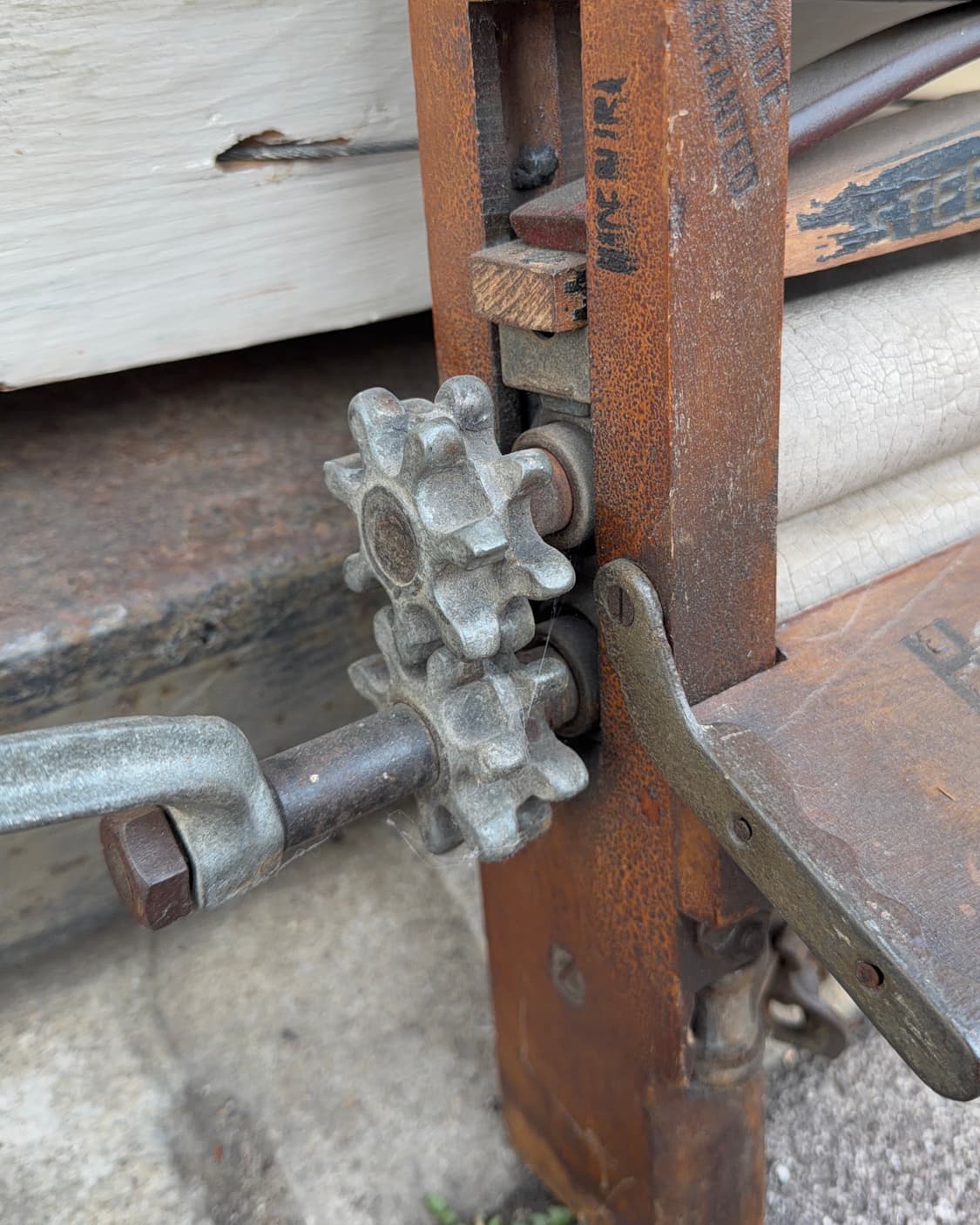 빈티지 소품 1900년 Horse Shoe 탈수기 상품이미지7