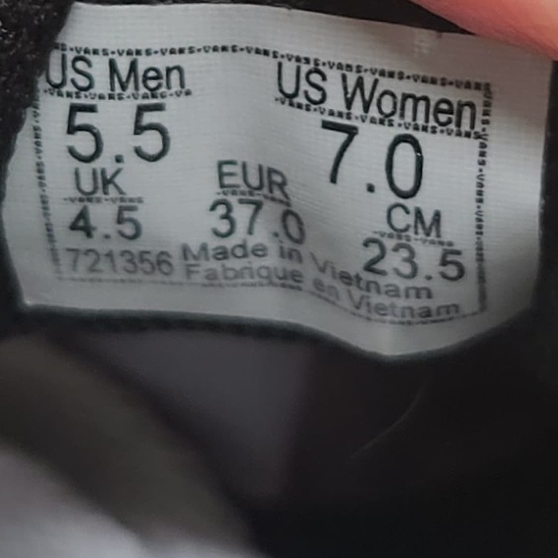 반스 컴피쿠시 여성스니커즈235 상품이미지6