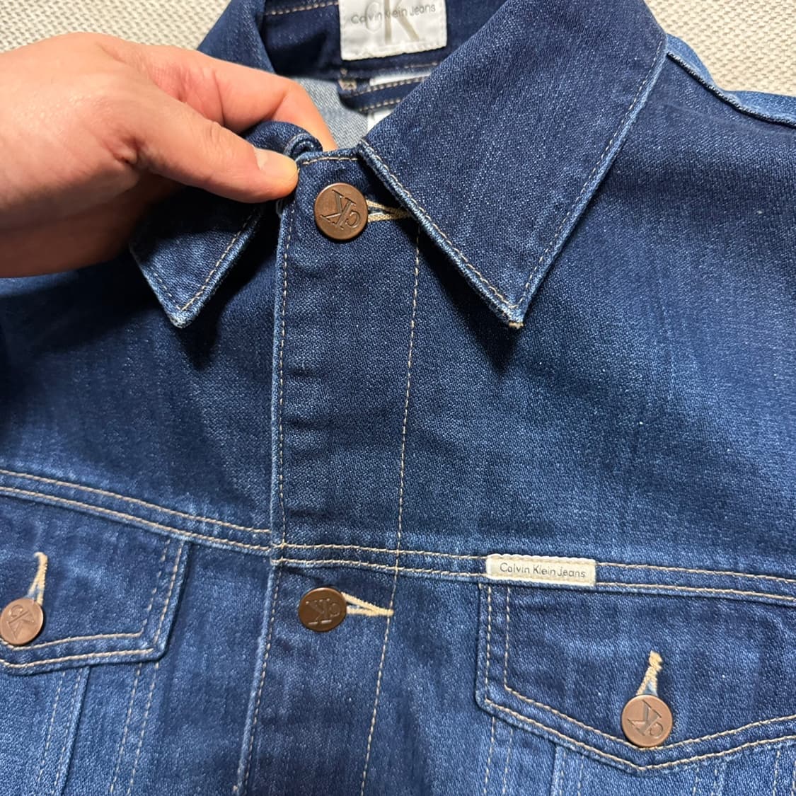 캘빈클라인 진스 데님 자켓 상품이미지4