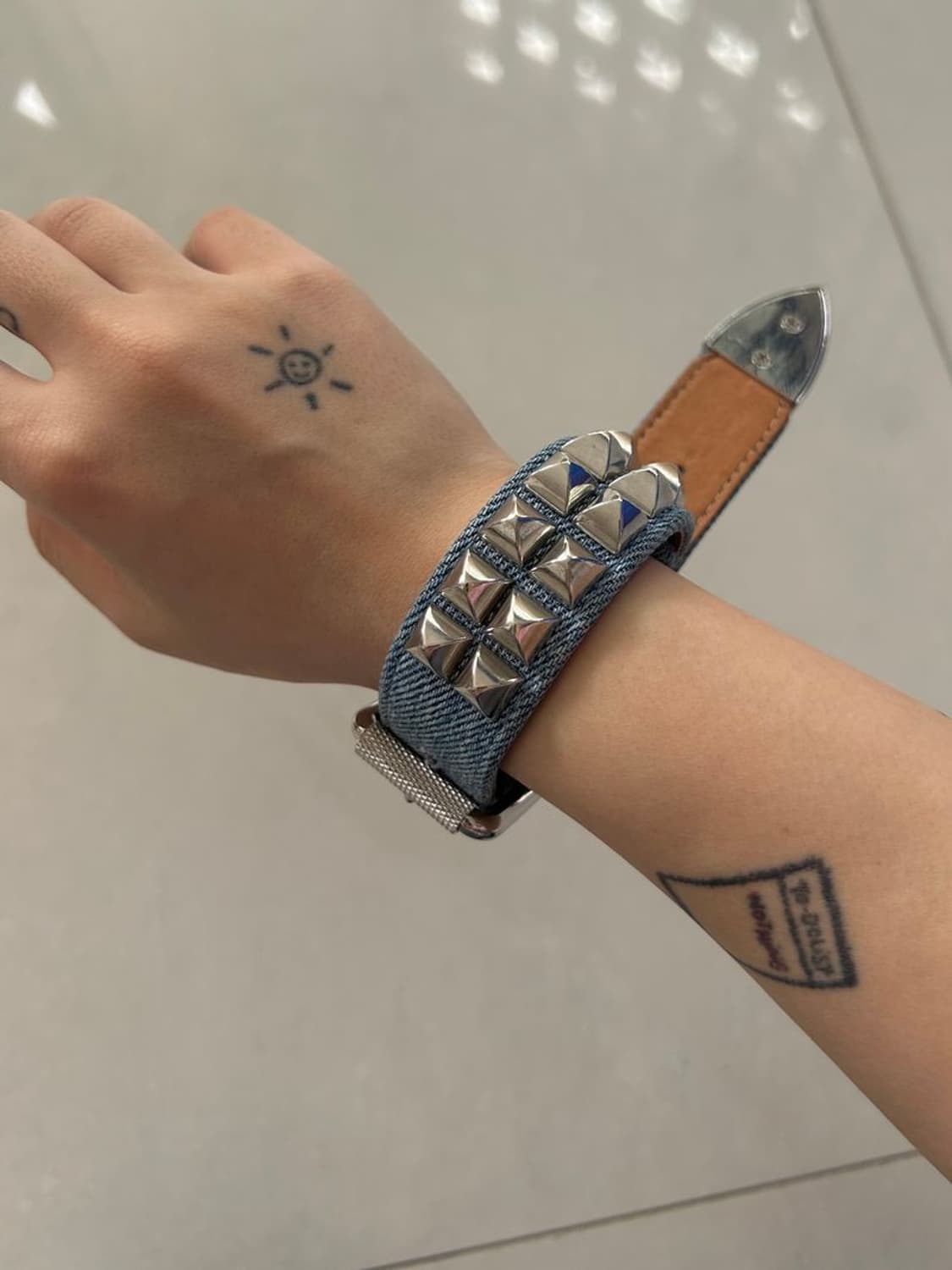 STUDS BRACELET 데님 스터드 팔찌 상품이미지1