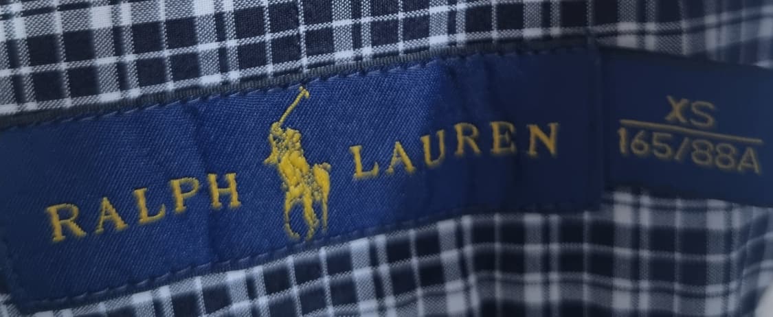 실측 오버핏 S ) 폴로랄프로렌 멀티패턴 포플린 셔츠 남방 상품이미지3