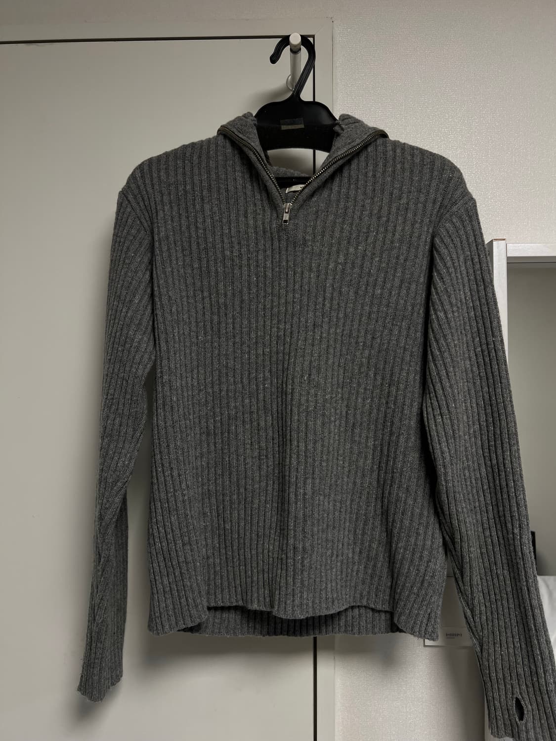 Moonsun 바라클라바 니트 (M) 상품이미지4