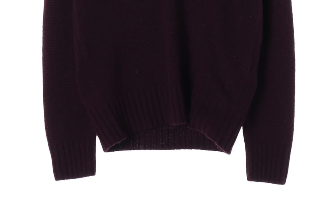 톰포드 100% 캐시미어 버건디 브이넥 루즈핏 니트 스웨터 L
 상품이미지5