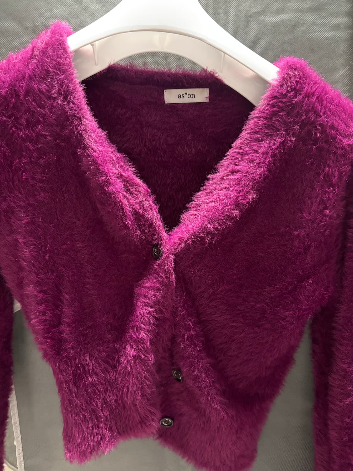 애즈온 마카롱 니트 가디건  상품이미지3