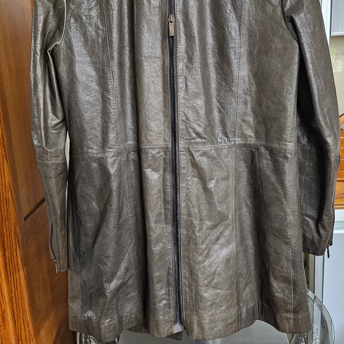 정품)66)손정완 이태리 양가죽 자켓 상품이미지4