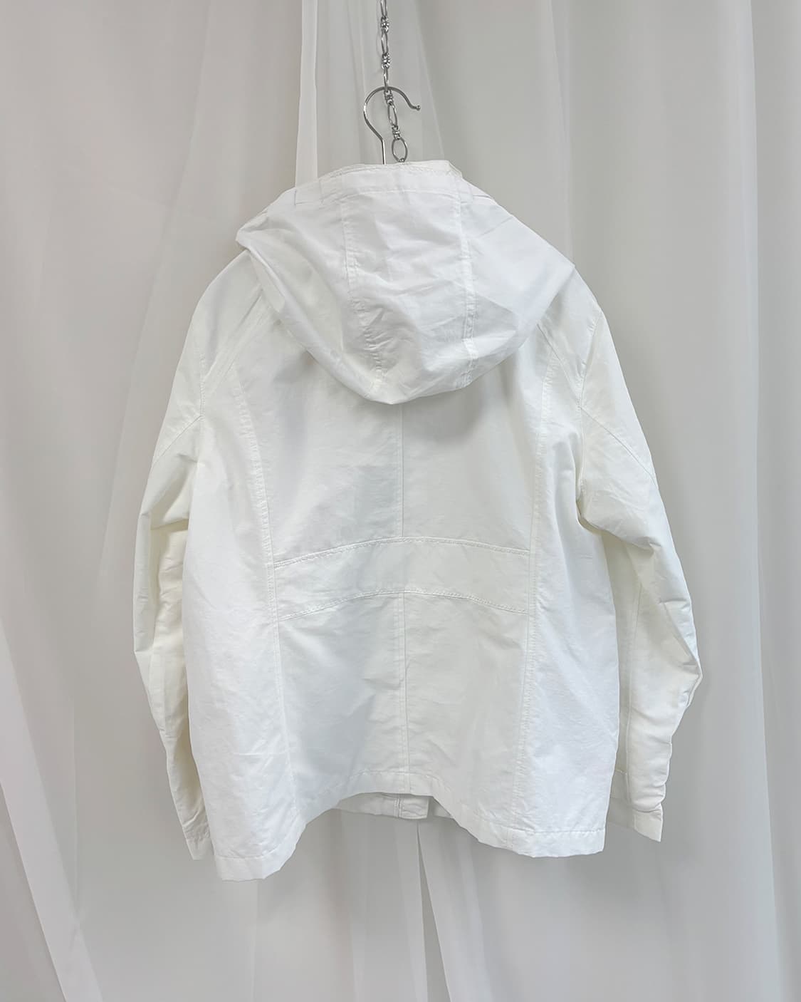LAND'S END off-white hoodie windbreaker  상품이미지2