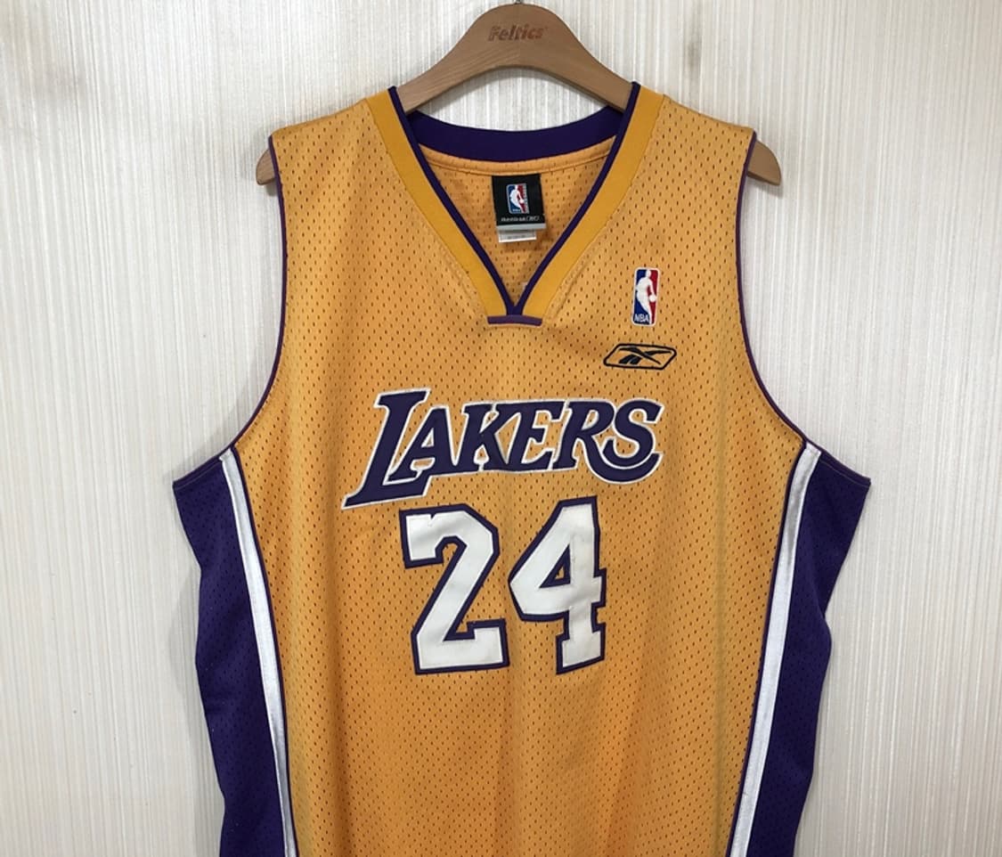 NBA 리복 LA레이커스 올드유니폼/져지 M #24 코비브라이언트 상품이미지2