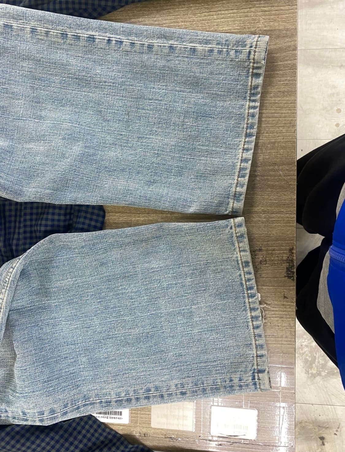 발렌시아가 하이브리드 셔츠진(M) 상품이미지4