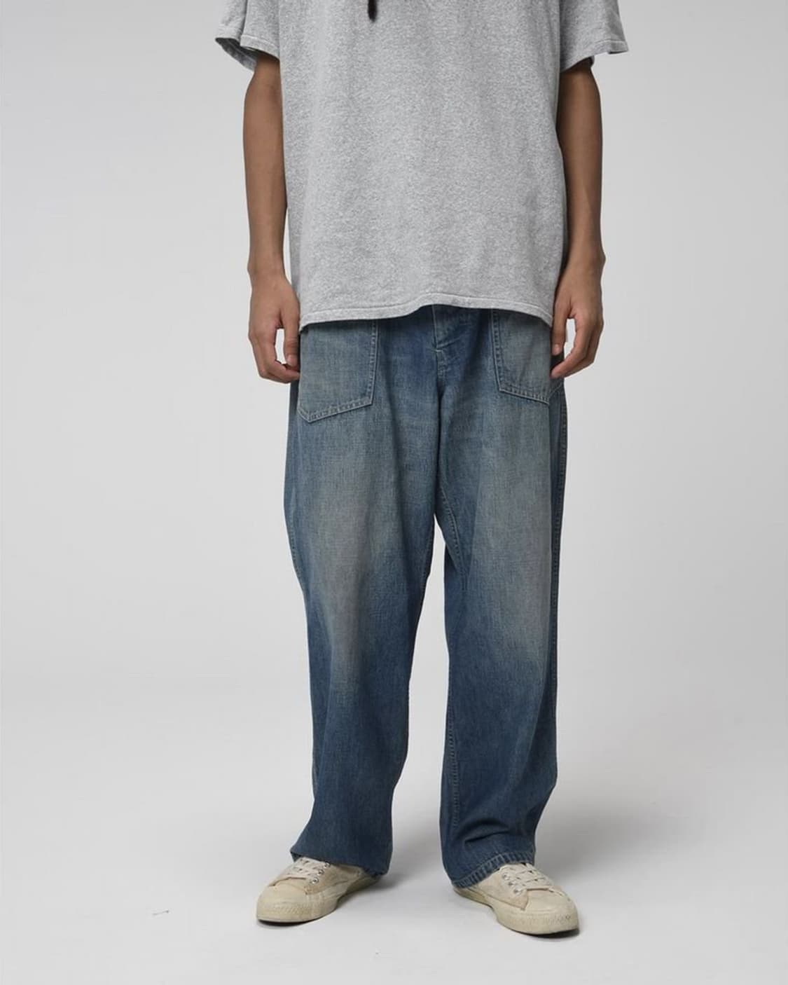 BOWWOW US Army M35 Denim Trousers 상품이미지4