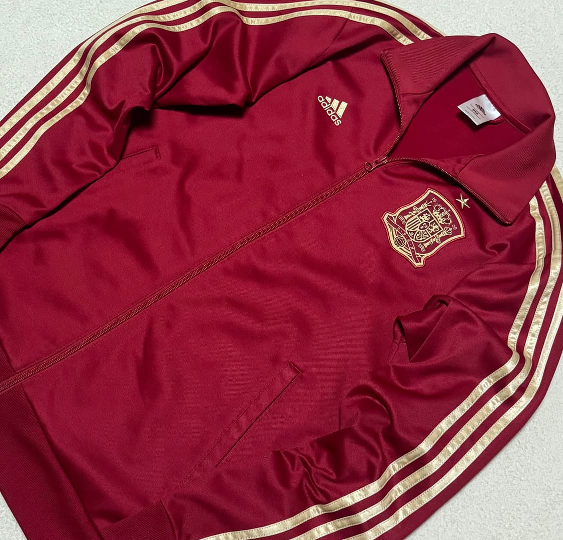 아디다스 딥레드 버건디 스페인 져지 상품이미지4