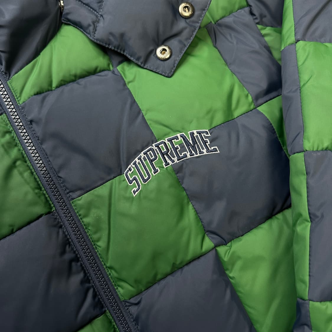 SUPREME 19FW Checker 슈프림 체커보드 자켓 패딩 상품이미지3