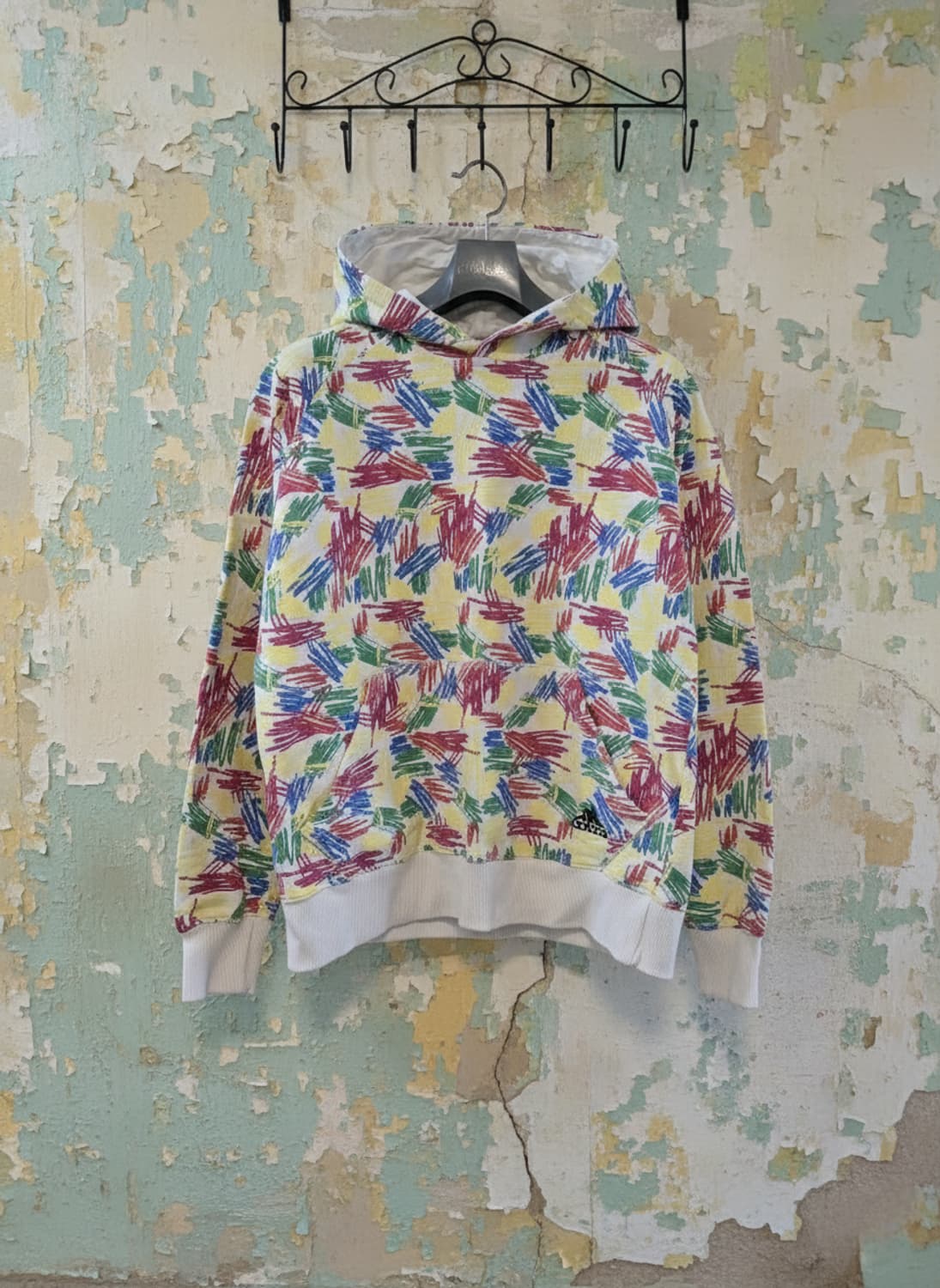 아디다스 올드스쿨 크레용 그래픽 후드 100 상품이미지1