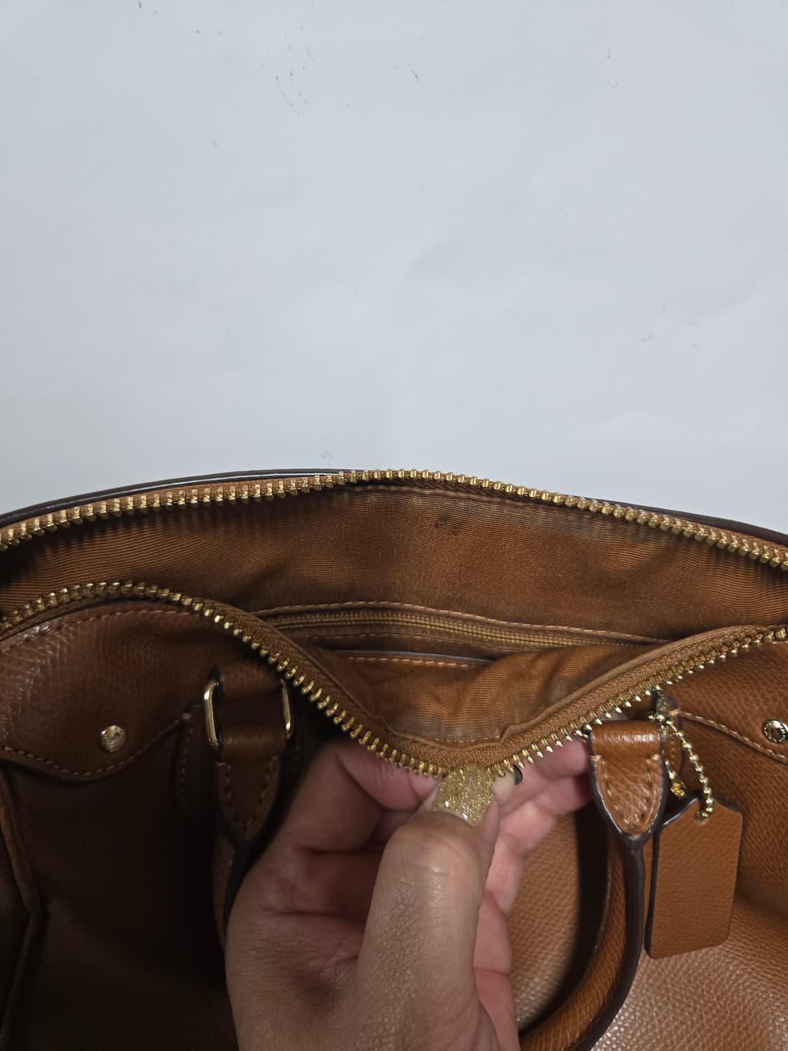 코치 F36624 브라운 미니 베넷 사첼백 크로스백 겸용 상품이미지8