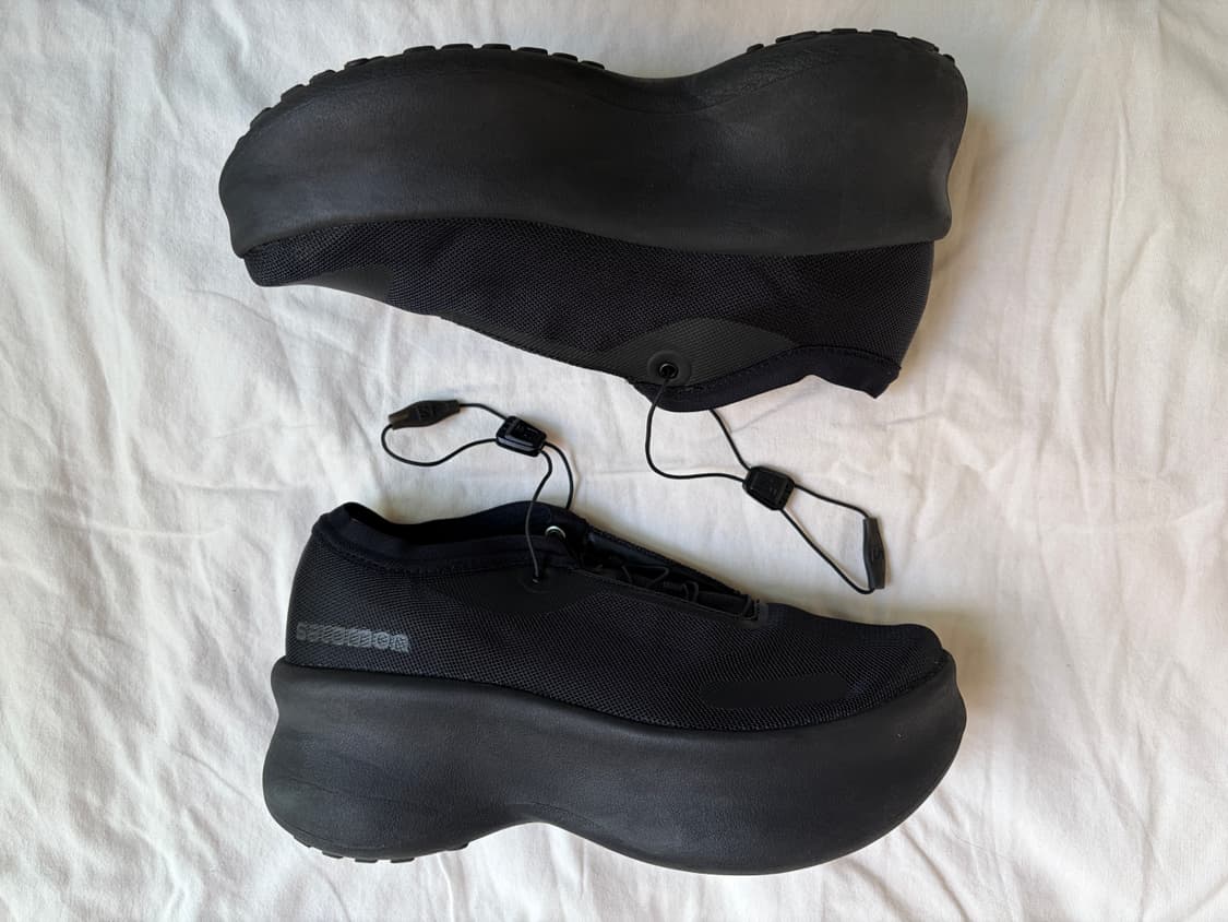(W) 살로몬 x 꼼데가르송 센스필 플랫폼 블랙 SALOMON x CDG 상품이미지5