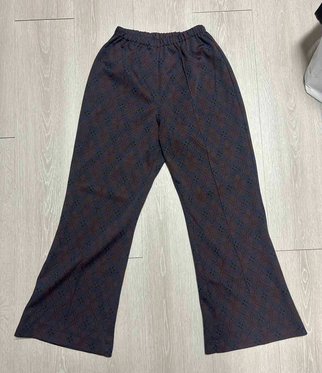 Vintage 부츠컷 패턴 팬츠 상품이미지1