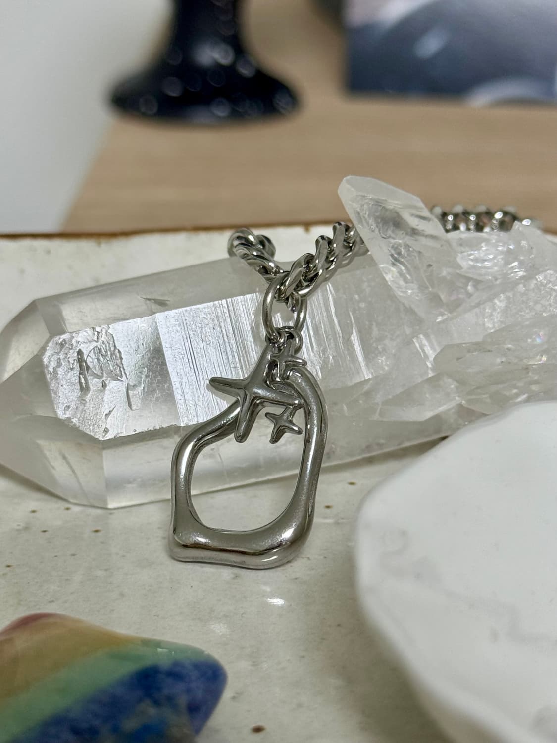 빛나는 작품 그건 바로 나☺️👍 빛조각 써지컬 목걸이✨ 상품이미지4