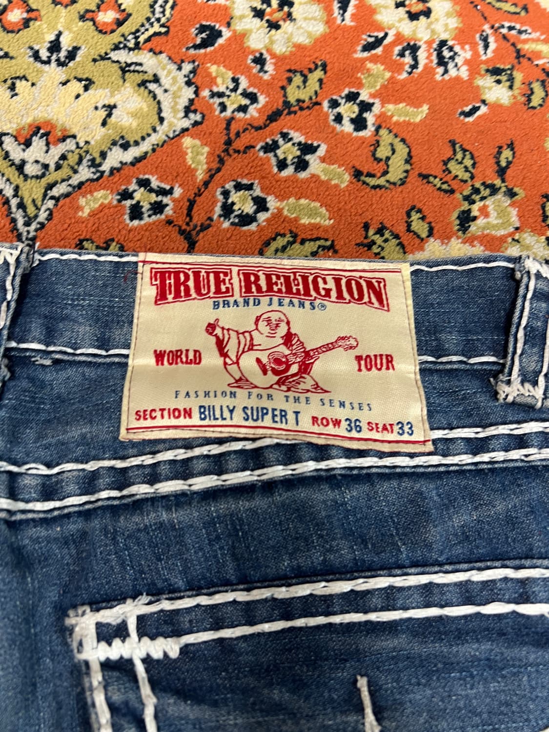 [36] 트루릴리전 빌리 슈퍼티 데님 팬츠 상품이미지7