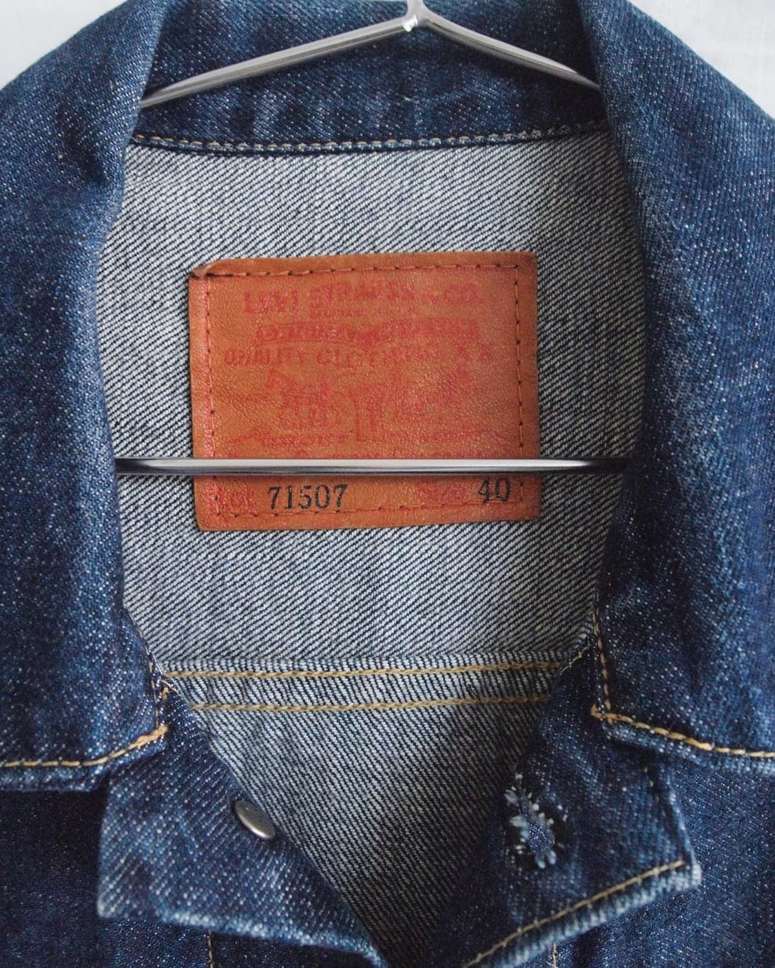 [40] 90s 리바이스 재팬 셀비지 2세대 지쟌 71507 상품이미지7