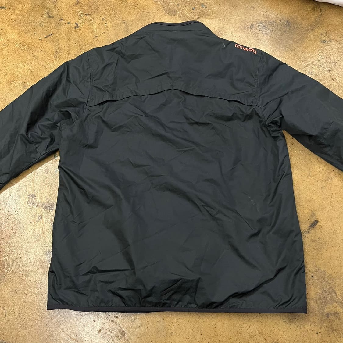 [정품/XL] 나이키 바람막이 블랙 오렌지 b18 상품이미지4