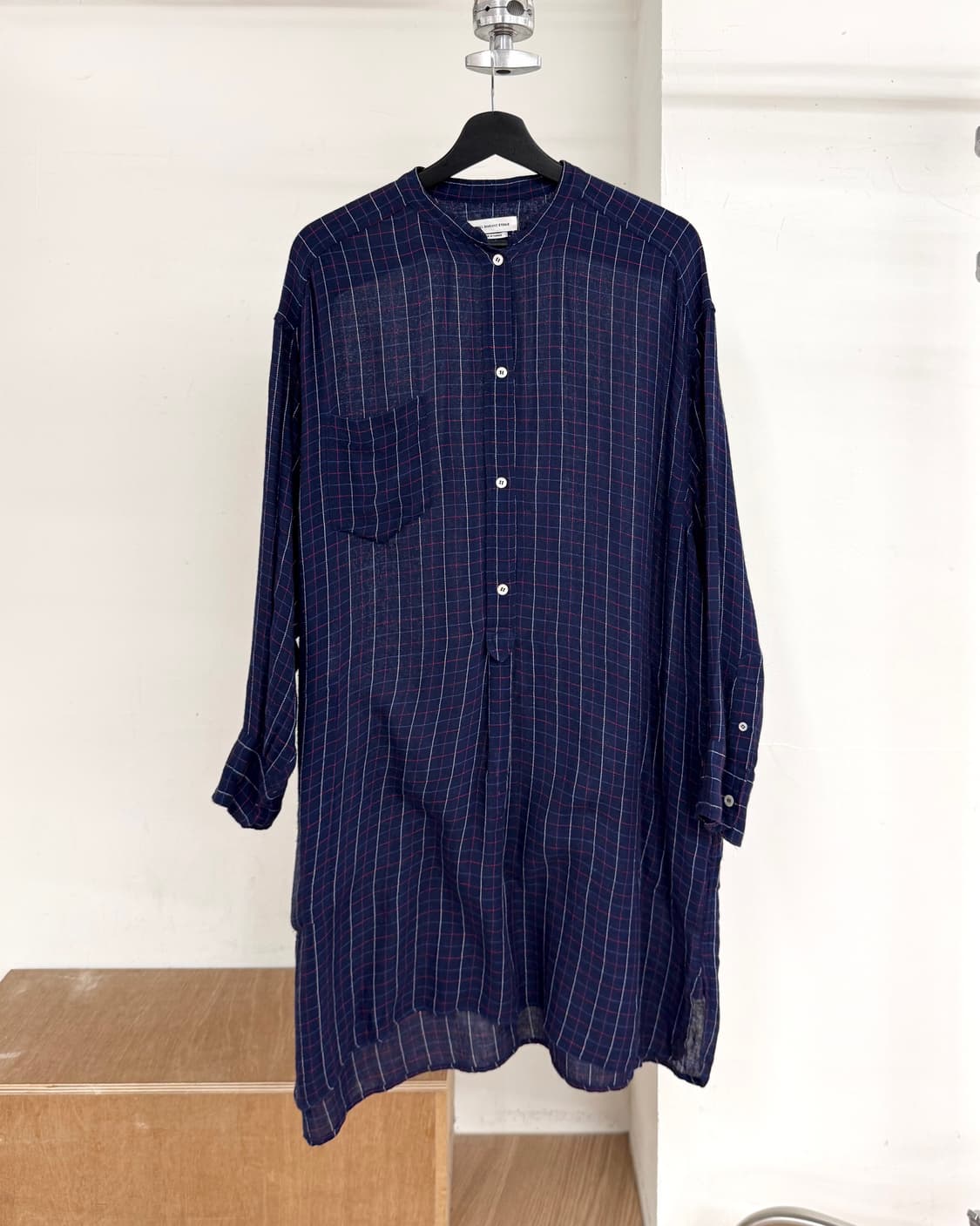 이자벨 마랑 에뚜왈 블루 디퓨젼 셔츠 드레스 상품이미지1