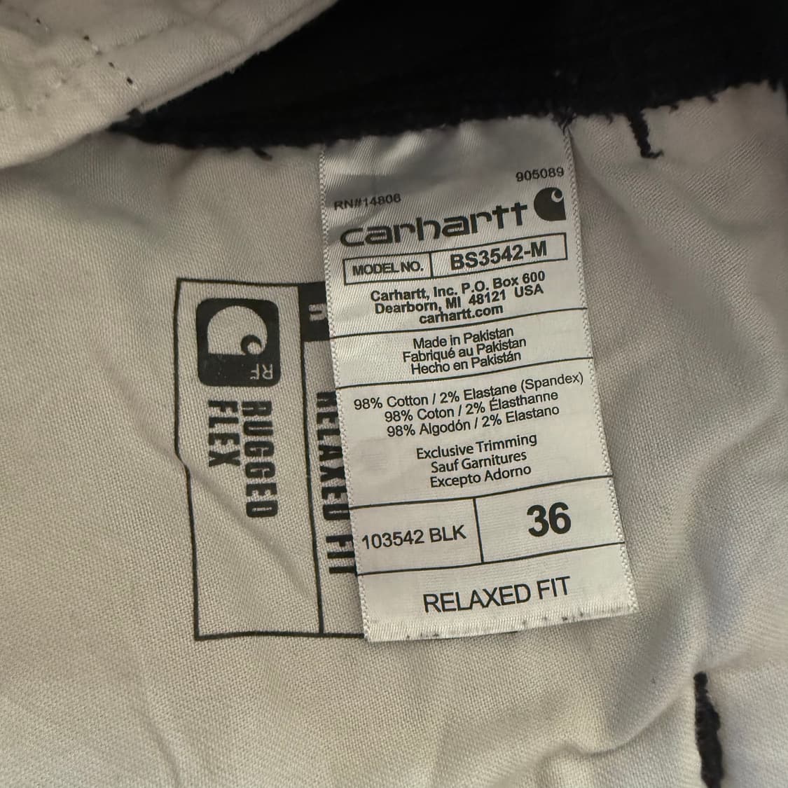 [Carhartt] 칼하트 카펜터 워크팬츠 반바지 c-12 상품이미지5