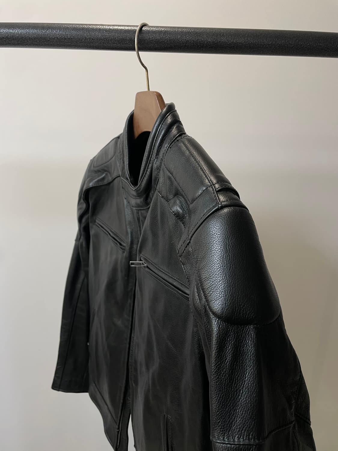 (M) 소가죽 라이더 자켓 상품이미지3