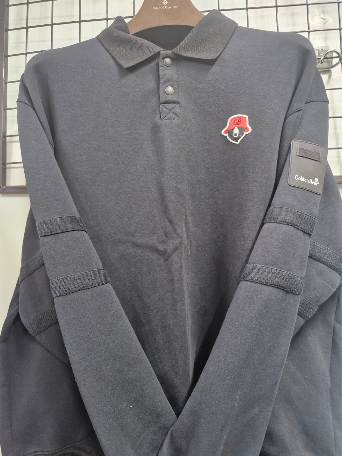 100-105XL 골든베어 콘트라스트 라인 포인트 스웻셔츠. 상품이미지5