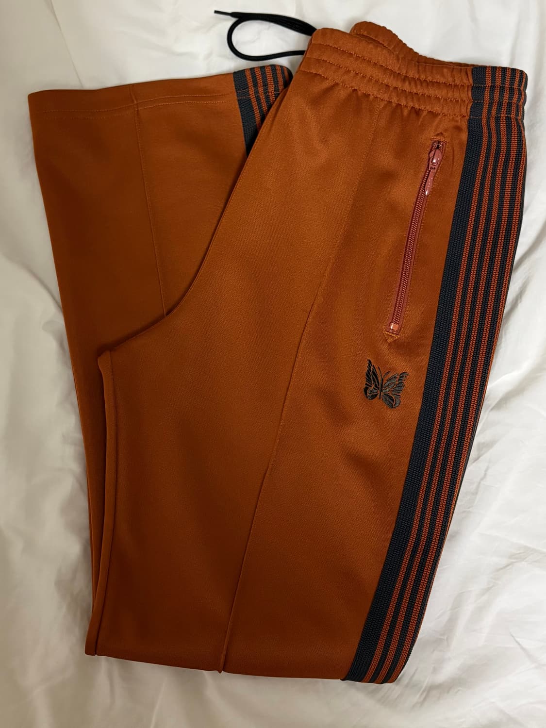 니들스 트랙 팬츠 S 오렌지 상품이미지3