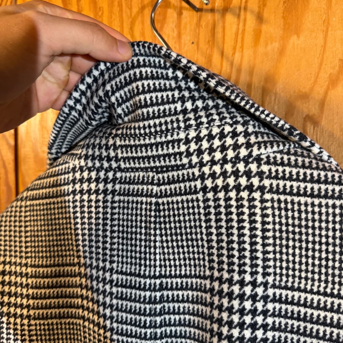 새상품) 브루넬로 쿠치넬리 2024 f/w 더블 브레스트 글렌 체크 코트 상품이미지9