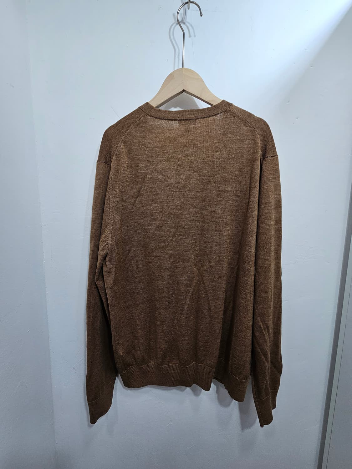 유니클로(UNIQLO) 울100 얇고 가벼운 가디건 L 상품이미지7