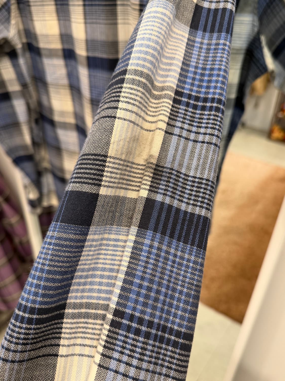 Wrangler 랭글러 웨스턴 체크 셔츠 상품이미지7