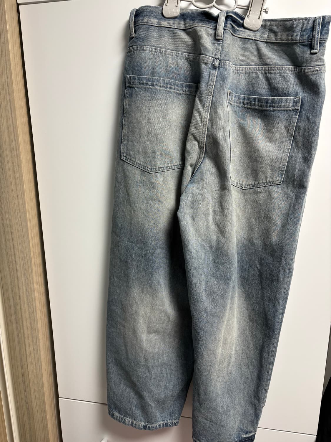 H&M 수퍼 배기진 데님팬츠 상품이미지2