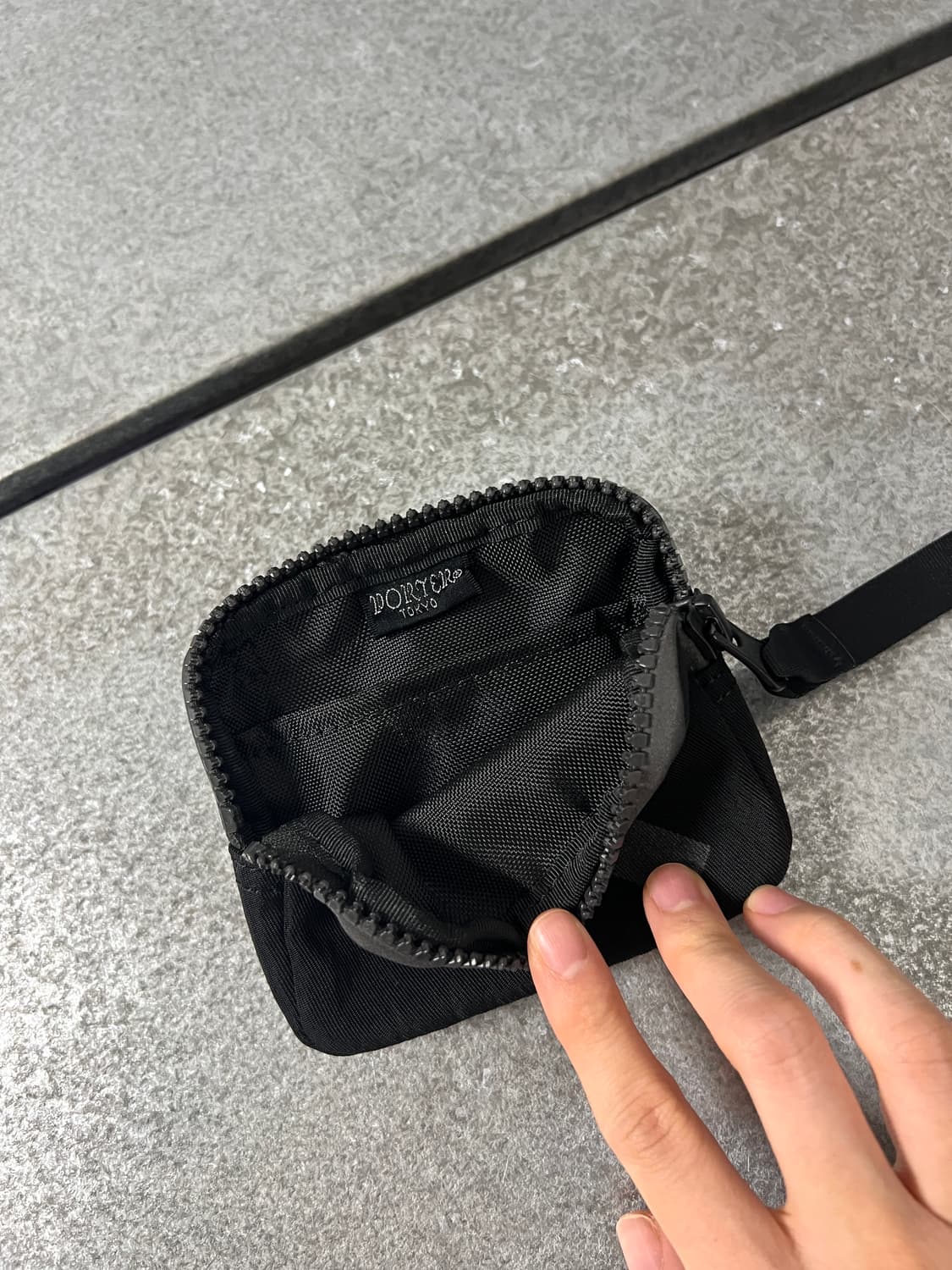 PORTER x Saturdays NYC-HALF ZIP WALLET 상품이미지8